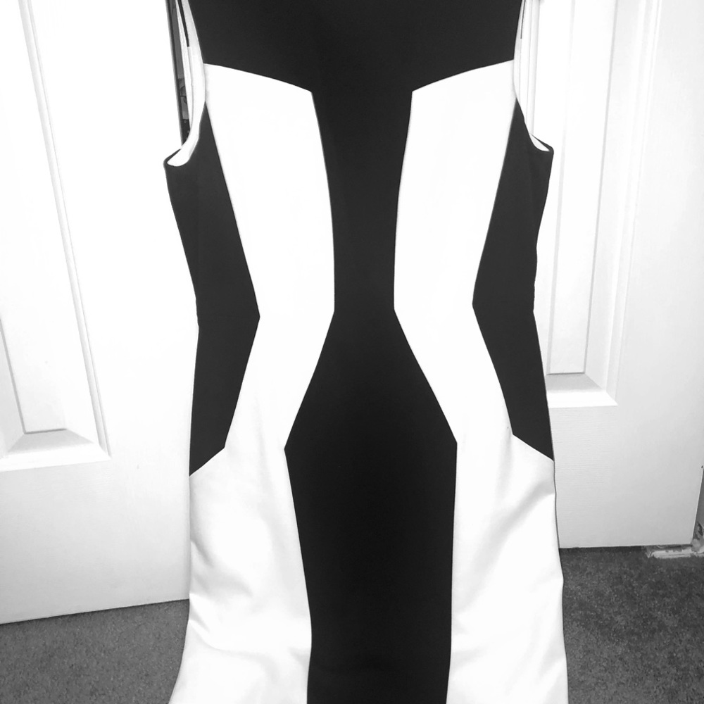 Calvin Klein Black & White Dress
